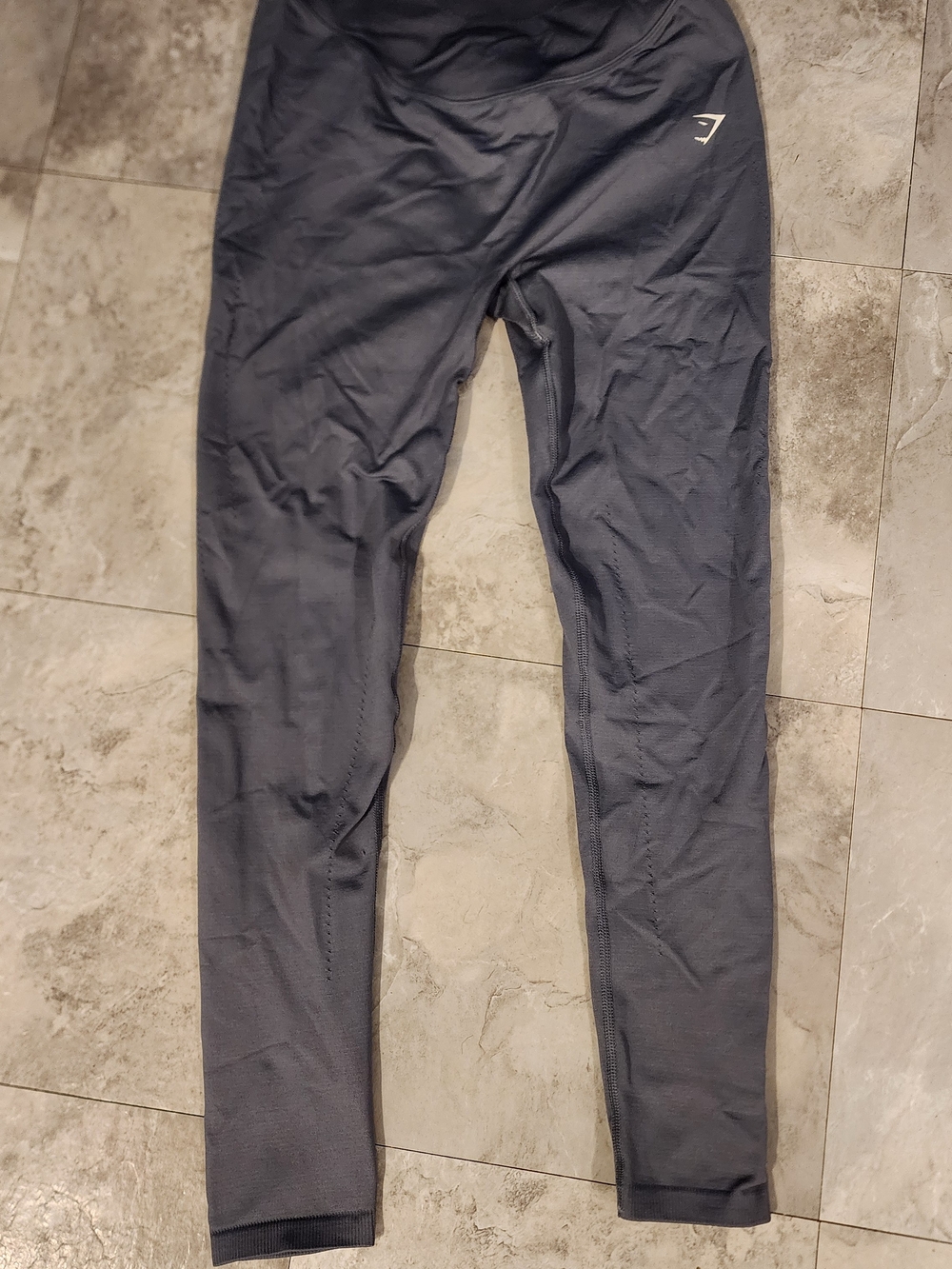 Gymshark Slate Blue/Gray Seamless High Rise Leggings Size M